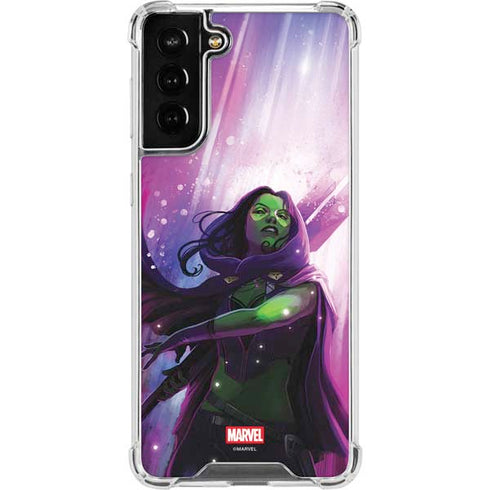 Marvel Gamora Shadow Assassin Galaxy S21 FE Clear Case